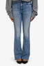 MOTHER Blue Denim High Waisted 'Weekender Skimp' Jeans Size 24