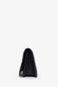 Mini sac à rabat chaîne GG Marmont en cuir matelassé bleu marine Gucci