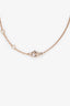 Pre-loved Chanel™ 18k Rose Gold Double Strand Coco Crush Pendant Necklace
