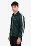 Celine Green Stripe Bomber Jacket Size L Mens