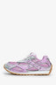 Bottega Veneta Purple/Silver Metallic Mesh Orbit Sneaker Size 39
