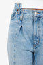 Agolde Blue Denim Asymmetrical High-Waisted Jeans Size 24