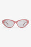 Gucci Pink Cat Eye Sunglasses