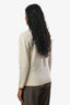 Pull Dior beige en laine à motif jacquard Dior Oblique, col rond, manches longues, taille enfant 12 ans