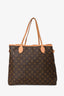 Louis Vuitton 2018 Monogram Rose Ballerine Neverfull MM with Pouch
