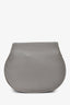 Chloe Grey Leather Small Marcie Crossbody Bag