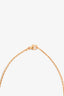 Hermès Beige/Gold Tone Mini H Pop Pendant Necklace