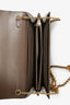Fendi Brown and Black Monogram Wallet on Chain