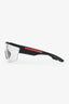 Prada Linea Rossa Black Frame Sport PS 03X Sunglasses