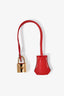 Hermès 2012 Red Epsom Verso Kelly 32 Permabrass Hardware with Strap