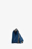 Pre-loved Chanel™ Blue Stingray Leather Small Boy Bag