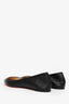 Christian Louboutin Black Nappa Leather Pointed Toe Flats Size 41