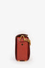 Alexander McQueen Red Grain Calfskin Box Crossbody Bag