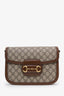 Gucci Brown GG Supreme Horsebit 1955 Medium Shoulder Bag