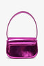 Diesel Metallic Purple '1DR-Iconic' Shoulder Bag with Strap + Tags