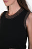 Pre-loved Chanel™ 2004 Black Cashmere Sleeveless Sweater Size 36
