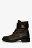 Louis Vuitton Monogram Canvas and Leather Wonderland Ranger LV Twist Boots Size 39