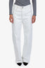 Citizens of Humanity White Denim Straight Leg Ayla Jeans Size 26