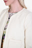 Rag & Bone Cream Tweed Whipstitch 'Cheyenne' Jacket Size 4