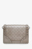 Prada Grey Spazzolato Studded Mini Sound Bag