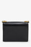 Salvatore Ferragamo Black Leather Gancini Mini Flap Crossbody Bag