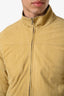 Loro Piana Tan Kidskin Zip-Up Jacket Size M Mens