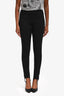 Toteme Black Stripe Stirrup Leggings Size S