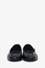 Pre-loved Chanel™ Black Crocodile Embossed Patent Calfskin Leather Ballet Flats Size 39.5