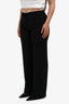 Blumarine Black Trouser Pants Size 46 IT