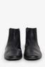 Dolce & Gabbana Navy Blue Deerskin Ankle Boots Size 44 Mens