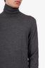Tom Ford Grey Wool Turtleneck Knit Sweater Size 48 Mens