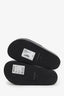 Stand Studio Black Faux Leather Platform Slides Size 37