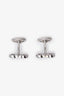 Salvatore Ferragamo Silver Double Gancini Cufflinks