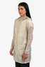 Canada Goose Beige Nylon Midi Rain Jacket Size XS