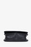Mini sac à rabat chaîne GG Marmont en cuir matelassé bleu marine Gucci