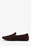 Tod's Burgundy Suede Driving Shoes Size 9 Mens
