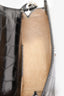By Far Black Croc Embossed Leather Mini Top Handle