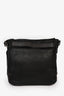 Dolce & Gabbana Black/Brown Leather Perforated Messenger Bag