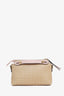 Fendi Pink/Yellow Gingham By The Way Crossbody Bag