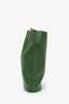 Bottega Veneta Green Leather Medium Knot Bucket Bag