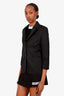 The Row Black Wool Tailored Blazer Size 6