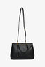 Prada Navy Saffiano Leather Medium Double Zip Galleria Tote