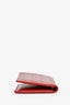 Goyard Red Goyardine Canvas and Leather Saint Pierre Card Holder
