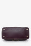 Louis Vuitton Plum Leather 'Suhali L'Ingenieux' PM Top Handle Bag