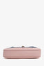 Gucci Pink New Denim GG Monogram Calfskin Love Parade Mini Jackie 1961 Hobo