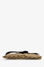 Gucci Beige/Dark Brown GG Supreme Canvas Belt Bag