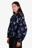 Louis Vuitton Navy Midnight Monogram Hooded Parka Size 36