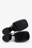 Versace Black Satin Medusa Aevitas Platform Heels Size 38.5