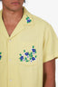 Bode Green Chicory Beaded Shirt Size XL Mens