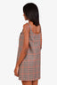 Prada 2020 Plaid Print Mini Dress Size 36